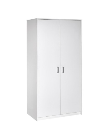 Armoire 2 portes blanc