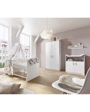 Armoire 2 portes blanc