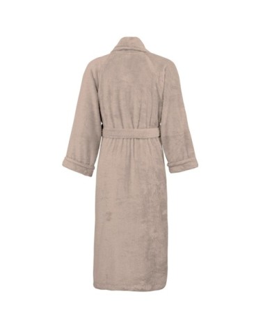 Peignoir col chale coton/modal Sable L