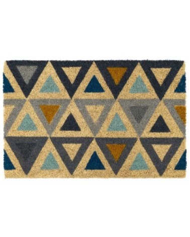 Paillasson coco multicolore 60x40x1,5cm