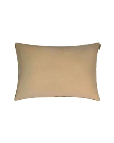 Housse de coussin velours soie ikat  40x60 gris