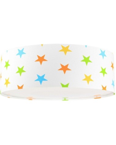 Plafonnier tissu multicolore ø 40cm