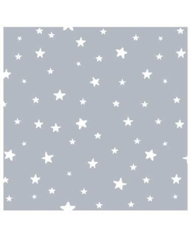 Suspension Enfant Etoiles Grise Ø 50 x H 25