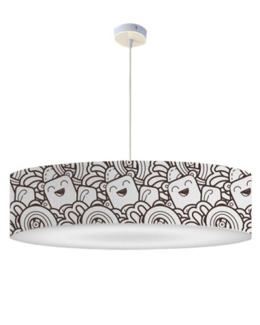 Suspension Enfant doodle Happy Ø 50 x H 25