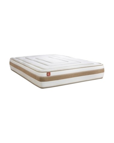 Matelas 200x200 Ressorts et mémoire de forme - Equilibré