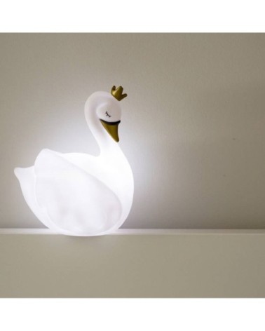 Veilleuse LED cygne H18cm