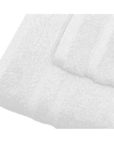 Maxi drap de bain 600 gr/m²  blanc 100x150 cm