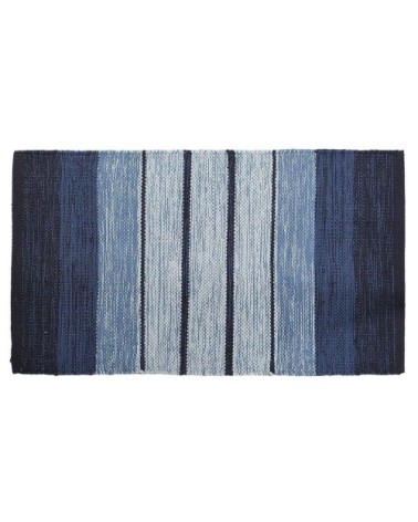 Tapis d'intérieur antidérapant  indigo 70x150 cm