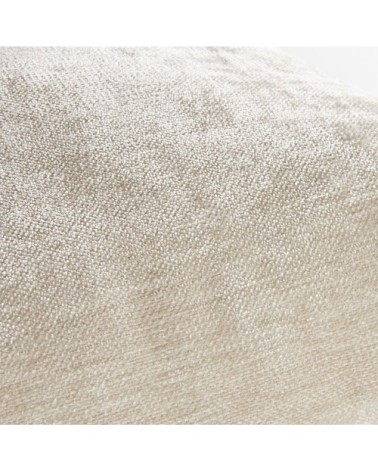 Coussin en velours effet vieilli beige 60x60, OEKO-TEX®