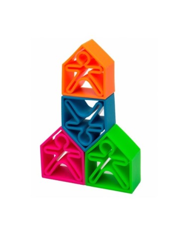 Set de jeux 12 pièces en silicone Néon