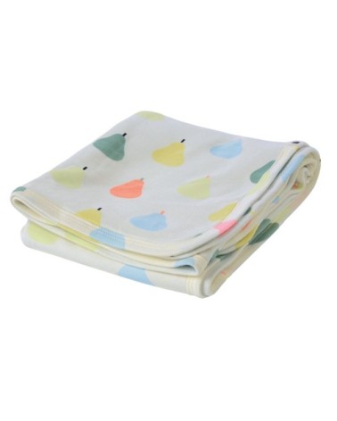 Couverture coton multicouleur bébé