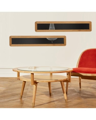 Miroir en chêne 110 cm