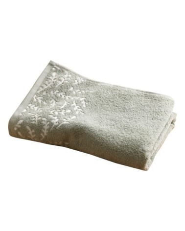 Drap de bain vert  70x140 en coton