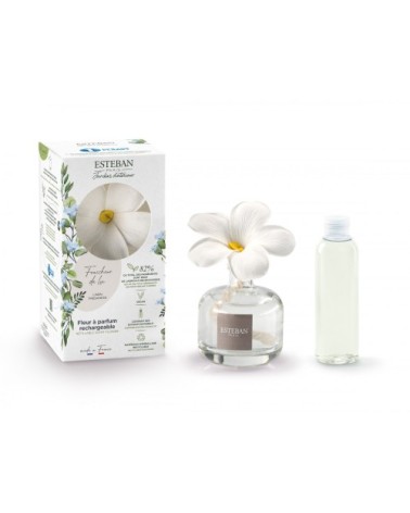 Fleur à parfum rechargeable
