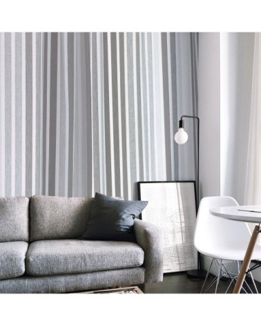 Papier peint panoramique colorful striped 510 x 250  bleu