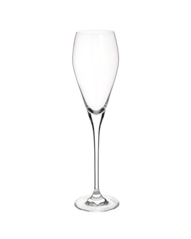 Flûte à champagne en verre SILHOUETTE