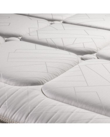 Matelas à ressorts matières naturelles 90x190