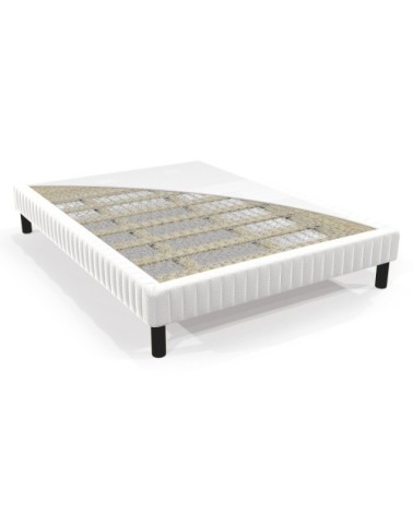 Sommier tapissier multi ressorts confort équilibré 90x190