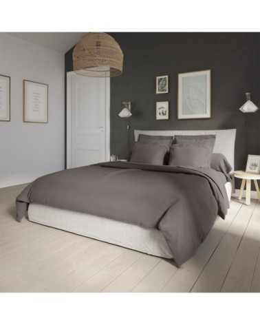 Housse de couette   Percale Granit 140x200 cm - DODO