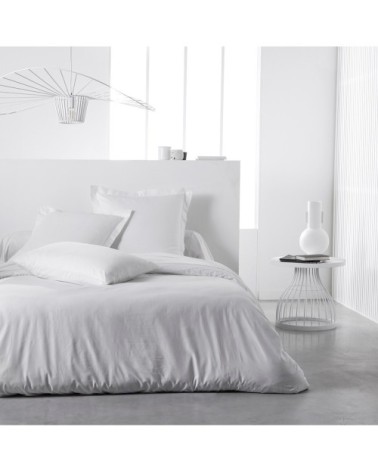 Housse de couette en Coton Bio Blanc 220x240 cm