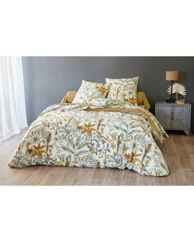 Drap-housse 160x200 en coton marron