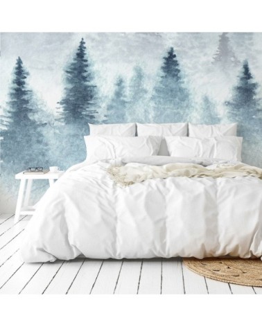 Papier Peint Panoramique L240xH270cm Bleu