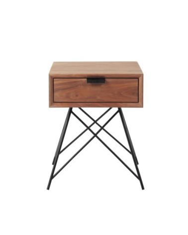 Table de chevet vintage 1 tiroir
