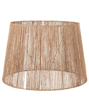 Abat-jour en jute tressé