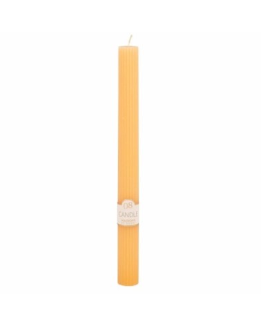 Bougie longue jaune H24