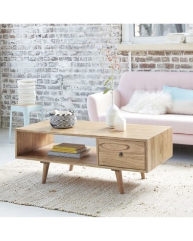Table basse en mindi massif