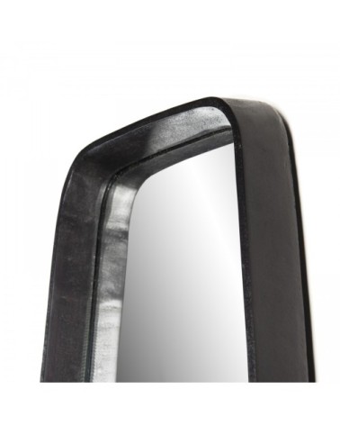 Miroir aluminium noir 31x174