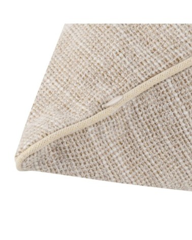 Coussin beige 50x50