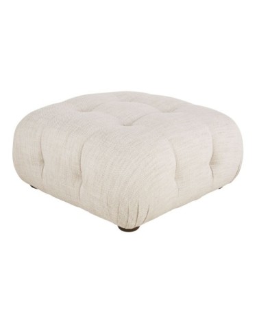 Pouf pour canapé modulable beige sable