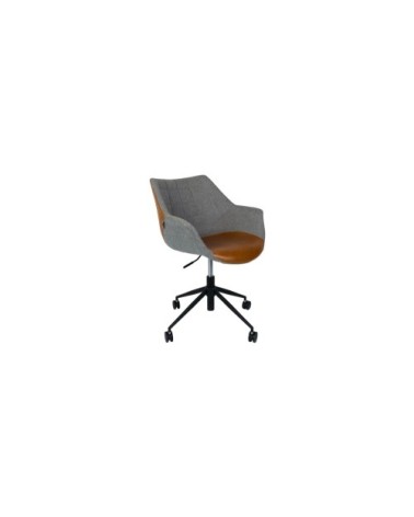 Fauteuil de bureau design marron