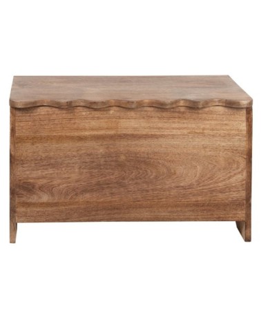 Malle vague en bois de manguier