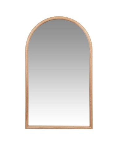 Miroir arche en bois de chêne 60x100