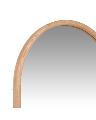 Miroir arche en bois de chêne 60x100