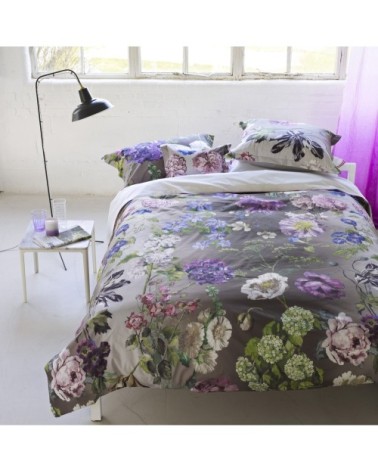 Taie d'oreiller en coton améthyste 50x75