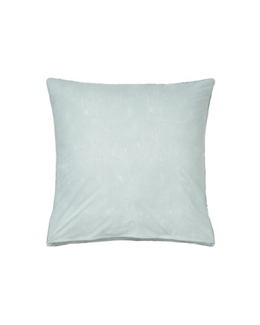Taie d'oreiller en coton vert d'Eau 65x65