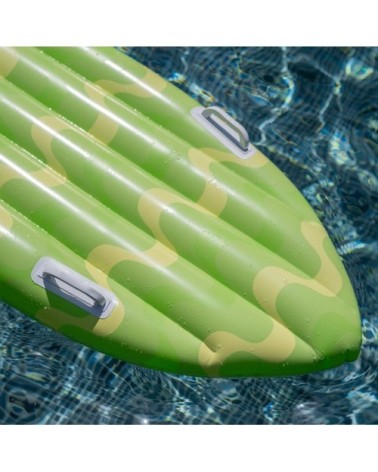 Matelas Gonflable Surf Piscine PVC Vert