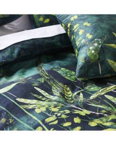 Taie décorative en coton viridian 60x60