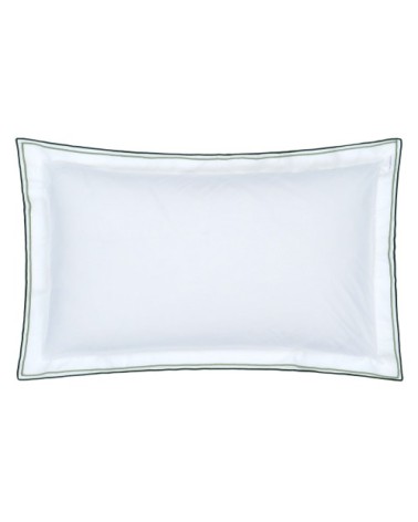 Taie d'oreiller en coton blanc 65x65
