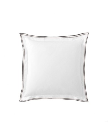 Taie d'oreiller unie en coton naturel 64x64