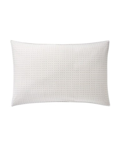 Taie d'oreiller rectangle en coton bleu 50x75