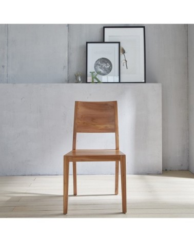 Chaise en teck massif