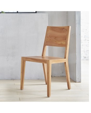 Chaise en teck massif