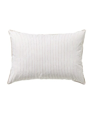 Housse de coussin en coton orange 40x60