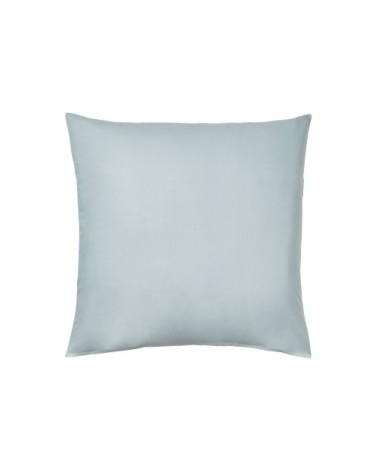 Taie d'oreiller bicolore en coton bleu 65x65