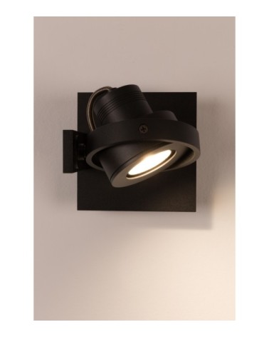 Applique et plafonnier design LED noir