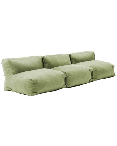 Salon de jardin modulable 3 places vert cactus